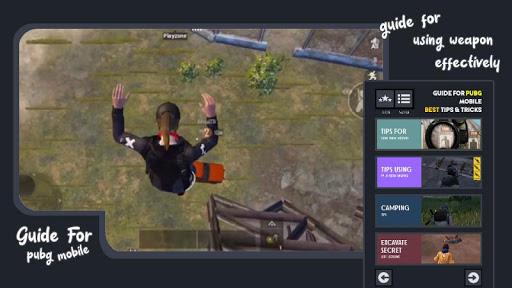 Guide For PUBG Mobile Guide Captura de pantalla 1