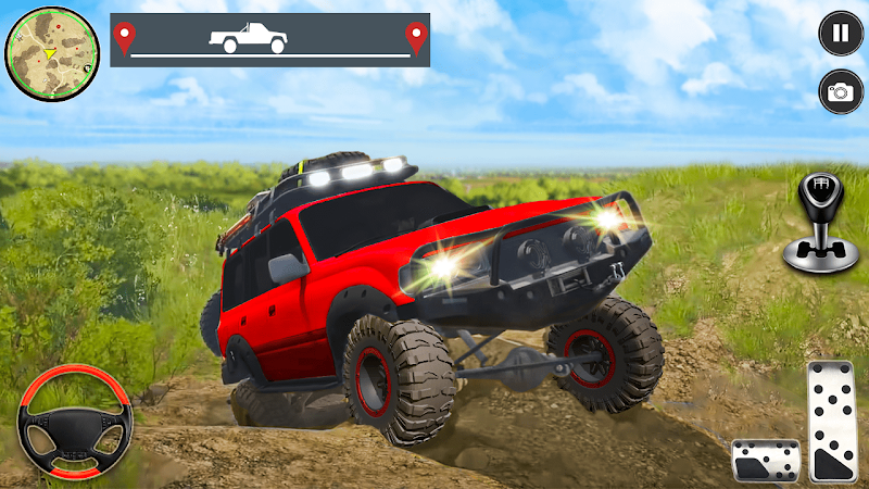 4x4 Turbo Jeep Racing Mania Tangkapan skrin 0