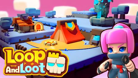 Loop & Loot™: Merge RPG ภาพหน้าจอ 1