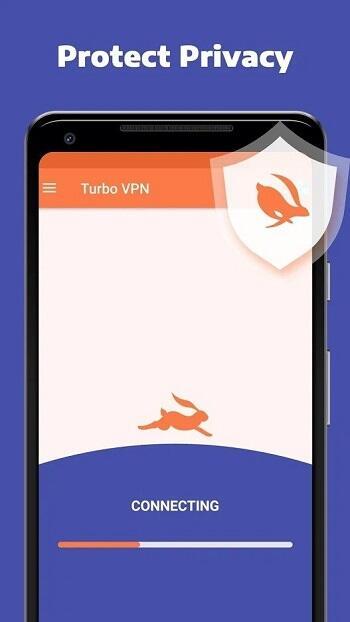 Turbo VPN Mod Zrzut ekranu 0