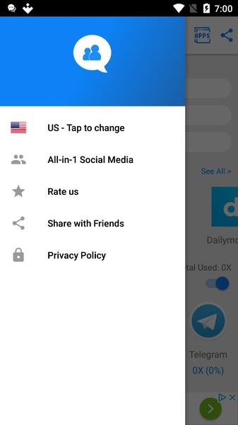 Messenger Pro Lite for Messages Zrzut ekranu 1