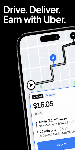Uber - Fahrer: Fahren & Liefern