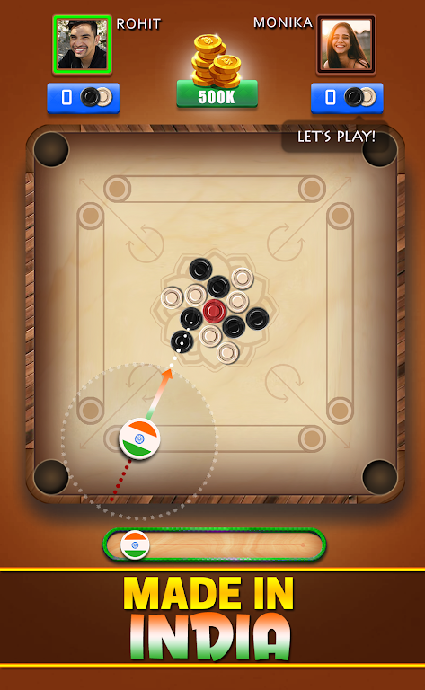 Carrom Master: Board Disc Pool Captura de tela 2