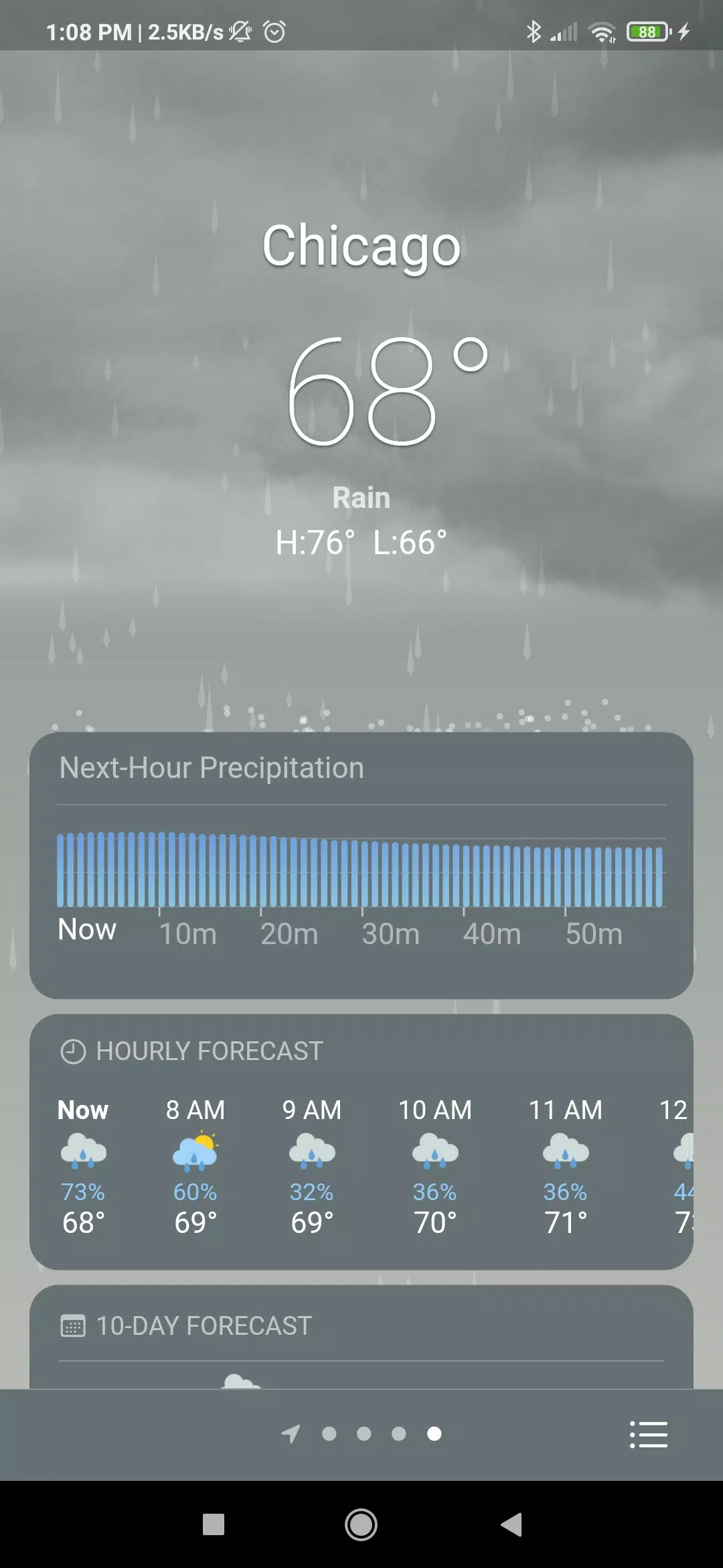 Real Weather Capture d'écran 1