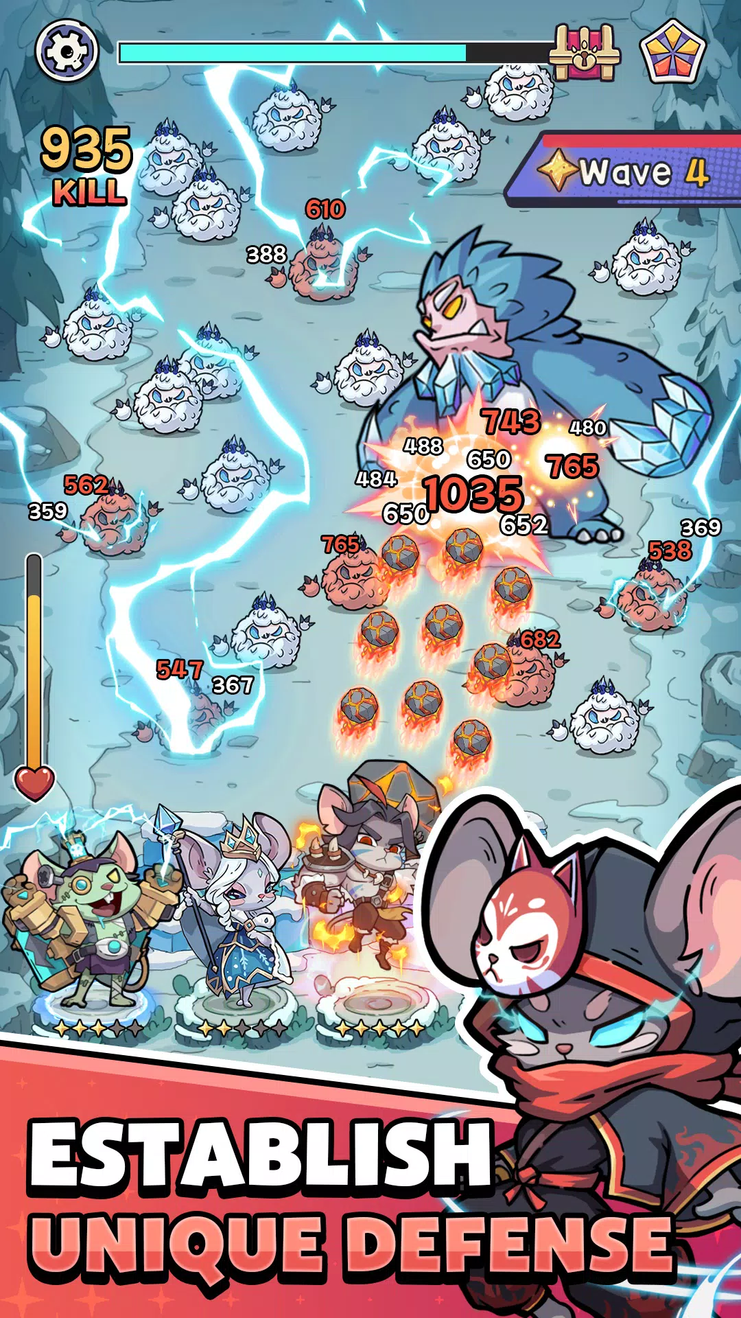 Mouse Rush スクリーンショット 0