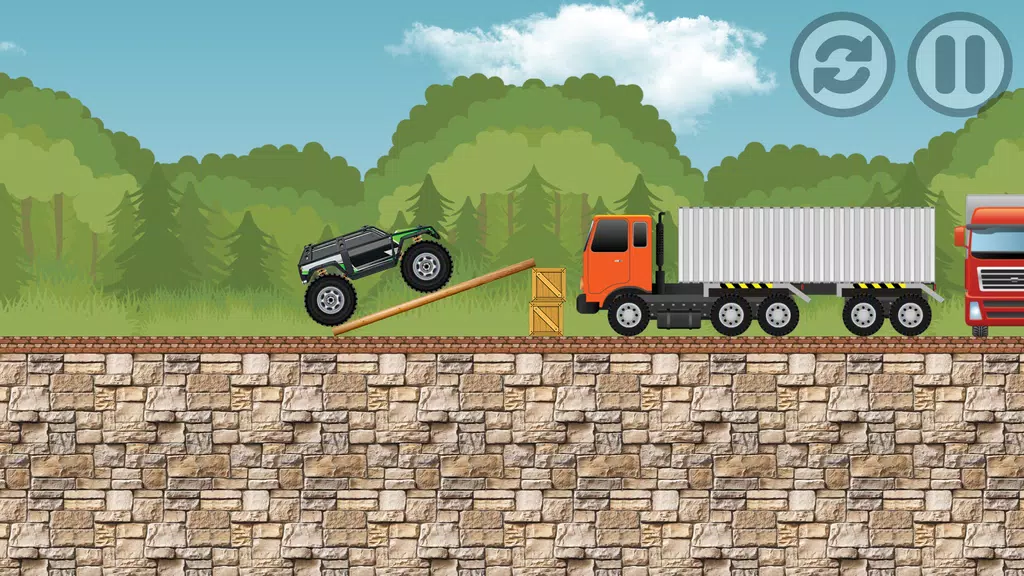 Monster Truck Racing Game Screenshot 1