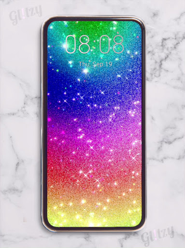 Glitter Live Wallpaper Glitzy Schermafbeelding 1