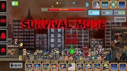 100 DAYS - Zombie Survival Screenshot 1