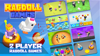 Ragdoll Arena 2 Player Скриншот 0