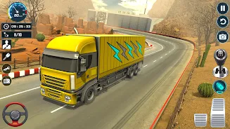 Euro Truck Racing Games Tangkapan skrin 2