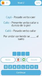 Ortografía y gramática Español スクリーンショット 2