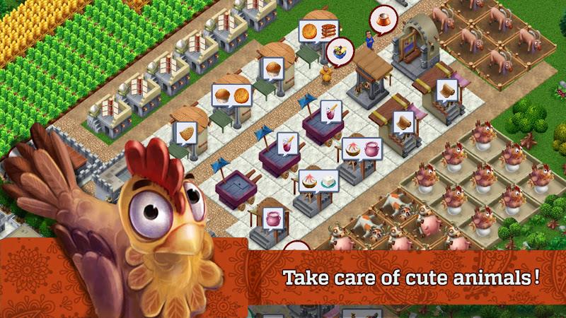 Townscapes: Farm&City Building 스크린샷 3