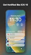 ios 16 lock screen 2023 Zrzut ekranu 1