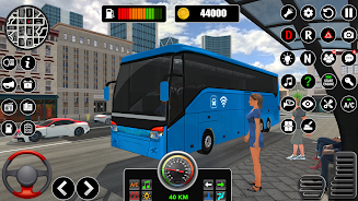 City Bus Driving Simulator 3D Capture d'écran 3