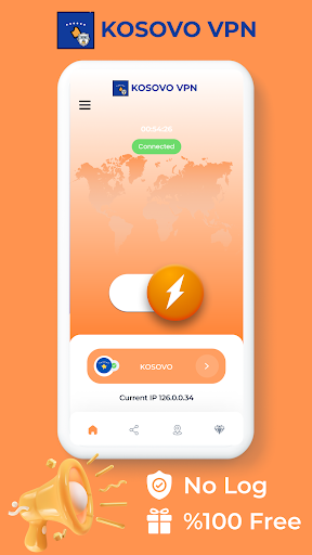 Kosovo VPN - Private Proxy ภาพหน้าจอ 0