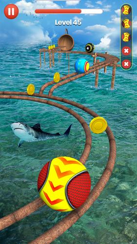 Rolling Sky: Balance Ball Game Capture d'écran 1