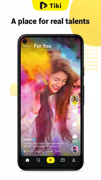 Tiki - Short Video App Captura de pantalla 0
