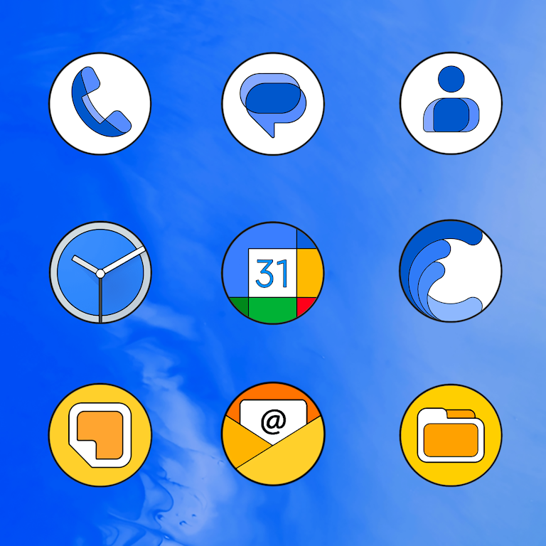 Pixly – Icon Pack Mod Ảnh chụp màn hình 0