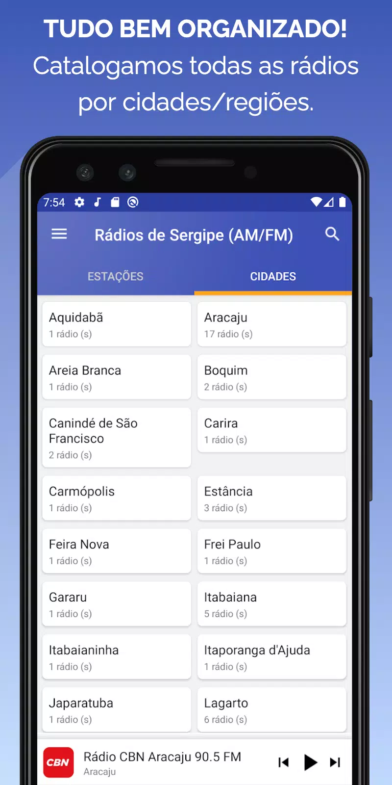 Rádios de Sergipe (AM/FM) Captura de tela 1