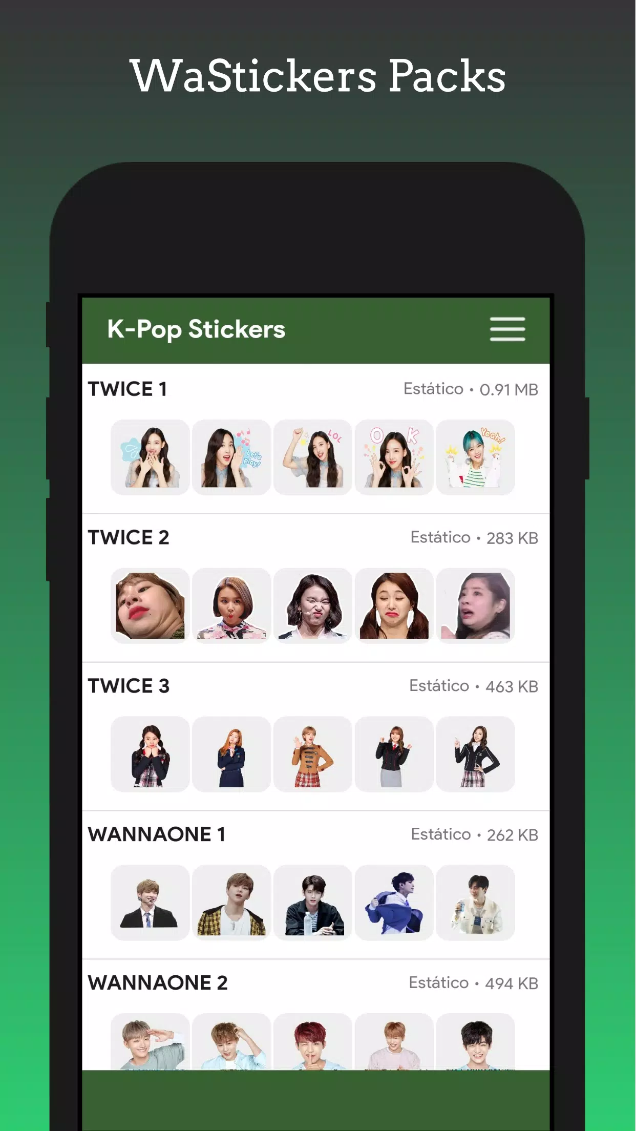 Stickers - KPop Korean BT24 Zrzut ekranu 3