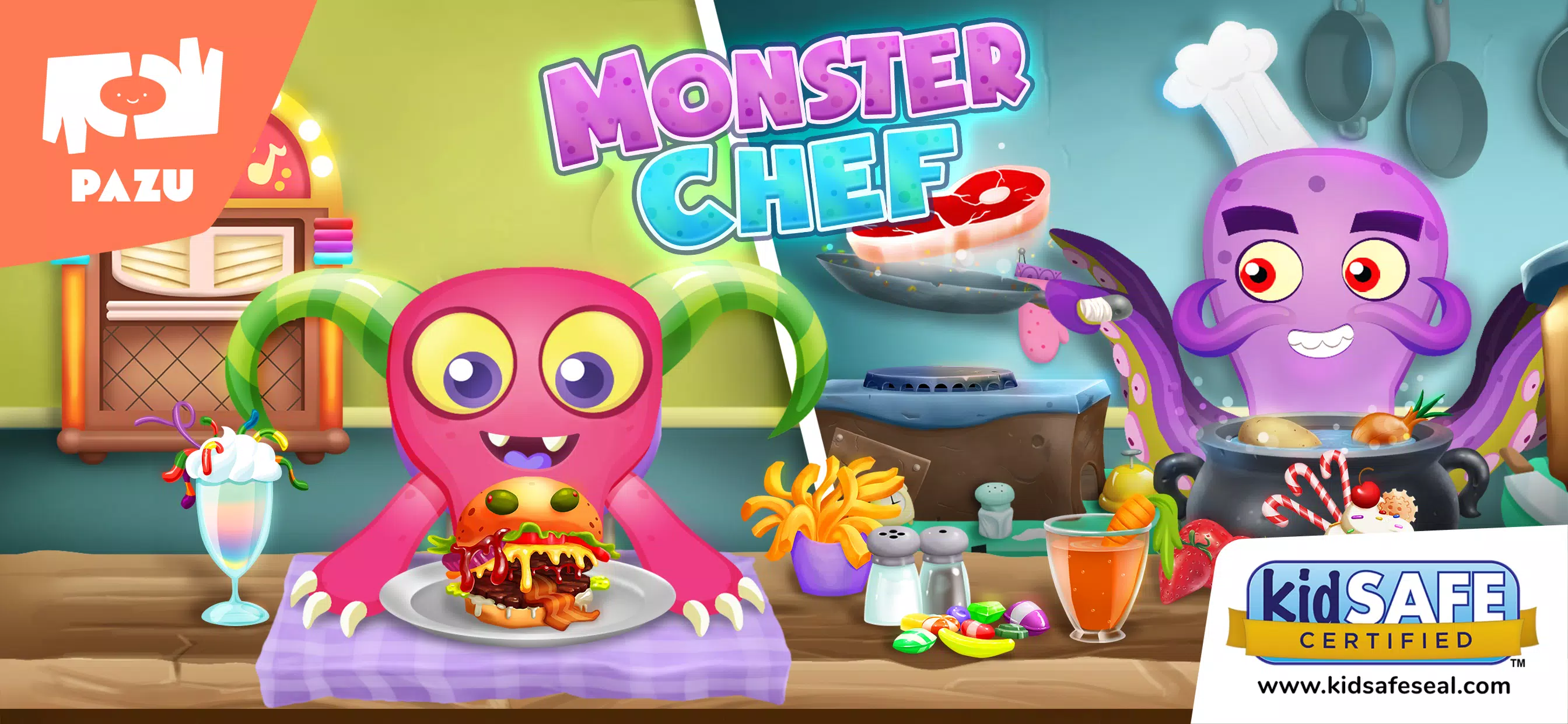 Monster Chef ဖန်သားပြင်ဓာတ်ပုံ 0