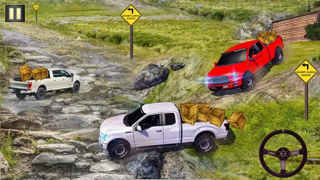 Pickup Truck Game: 4x4 Offroad Captura de tela 2