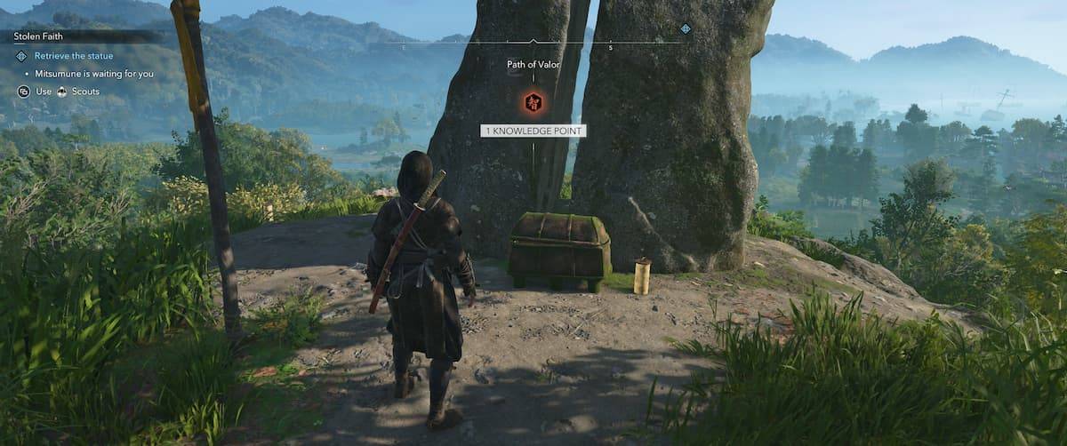 Rewards from the Path of Valor chest in Assassin's Creed Shadows
