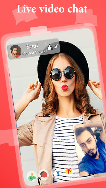 LightC - Meet People via video chat for free Zrzut ekranu 2