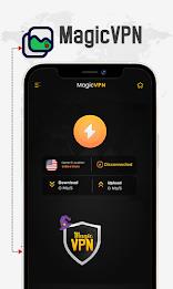 Magic VPN – VPN Fast & Secure ဖန်သားပြင်ဓာတ်ပုံ 0