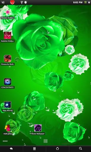 Roses live wallpaper Capture d'écran 0