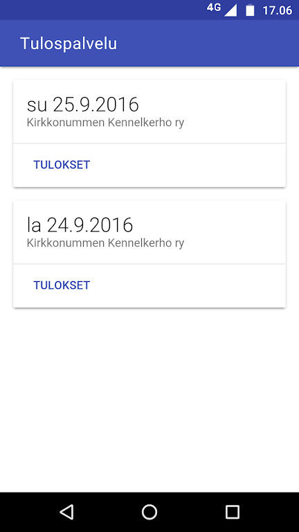 Agilitytulospalvelu應用截圖第0張