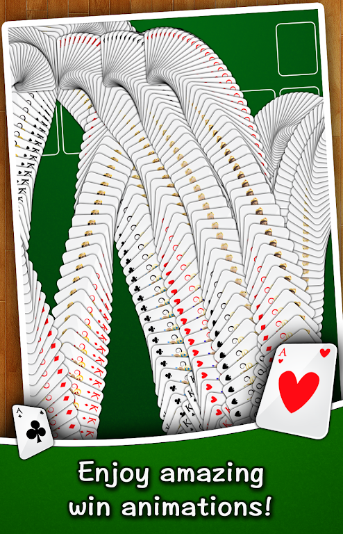 Schermata Solitaire FRVR - Big Cards Classic Klondike Game 1