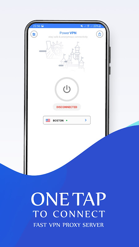 VPN Fast - Secure VPN USA VPN ဖန်သားပြင်ဓာတ်ပုံ 1