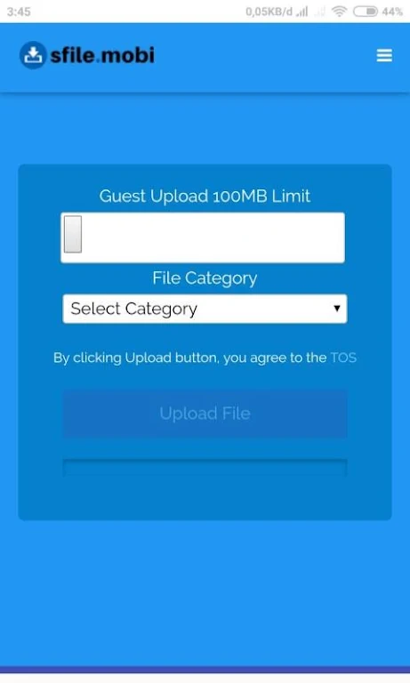 Sfile Mobi - Monetizing Your File ภาพหน้าจอ 1