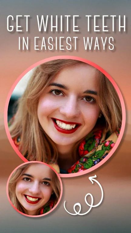 Teeth Whitener Photo Effects Zrzut ekranu 1