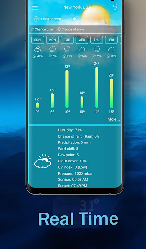 Weather and Radar Live Ekran Görüntüsü 0