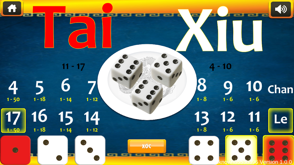 Tai Xiu 3D 2020 Tangkapan skrin 1