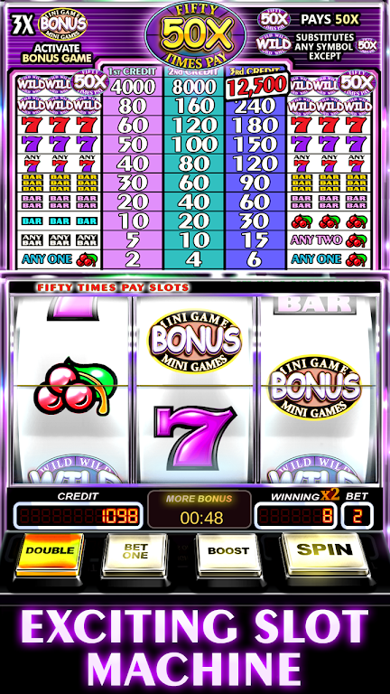 Free Slot Machine 50X Pay應用截圖第0張