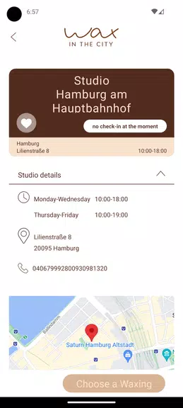 Q: Waxing Check-in Ảnh chụp màn hình 1
