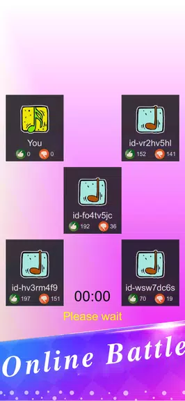 Rhythm Tiles 3:PvP Piano Games Ảnh chụp màn hình 2