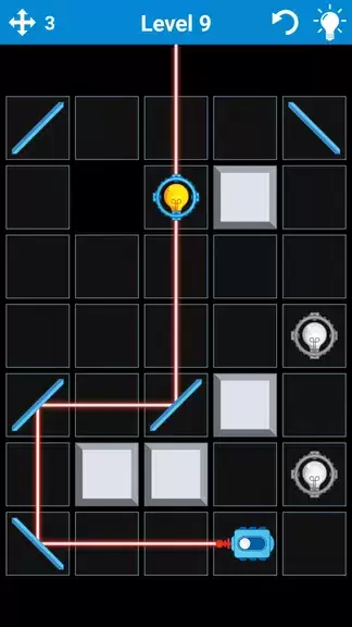 Laser Puzzle - Logic Game स्क्रीनशॉट 0