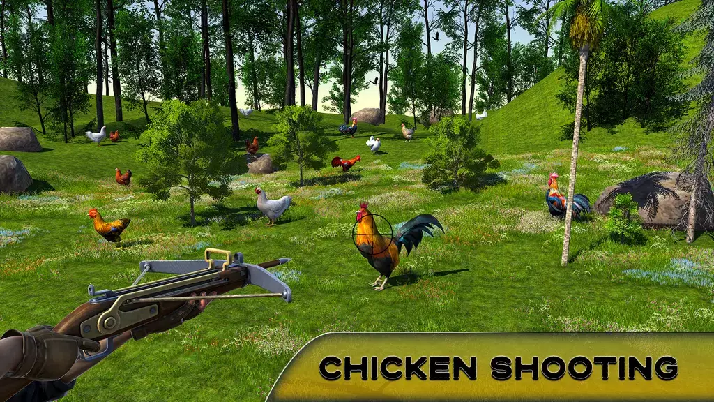 Chicken Hunting Challenge Game 스크린샷 1