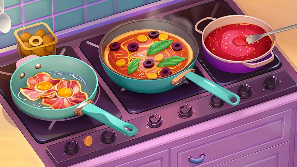 Pizza Maker Cooking Girls Game Screenshot 0