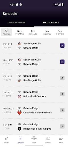 Ontario Reign ภาพหน้าจอ 2