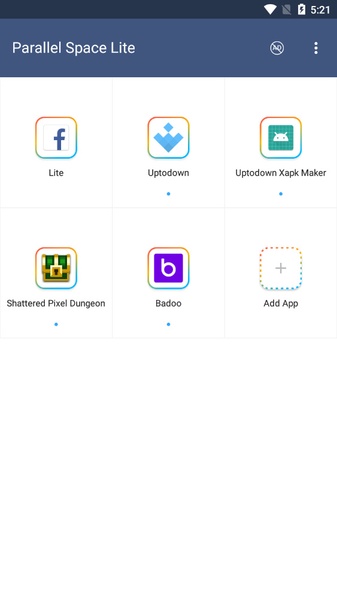 Parallel Space Lite－Dual App Captura de pantalla 0