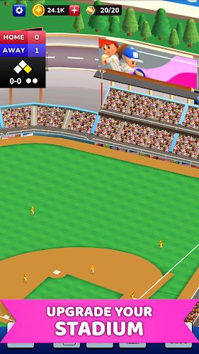 Idle Baseball Manager Tycoon Captura de pantalla 0