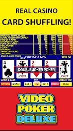 Video Poker Deluxe Schermafbeelding 3