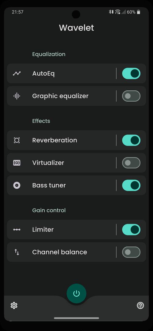 Wavelet: headphone specific EQ Captura de pantalla 0