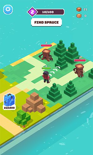 Craft Valley - Building Game Скриншот 1