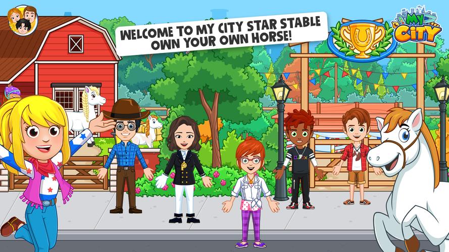 My City: Star Horse Stable Tangkapan skrin 0